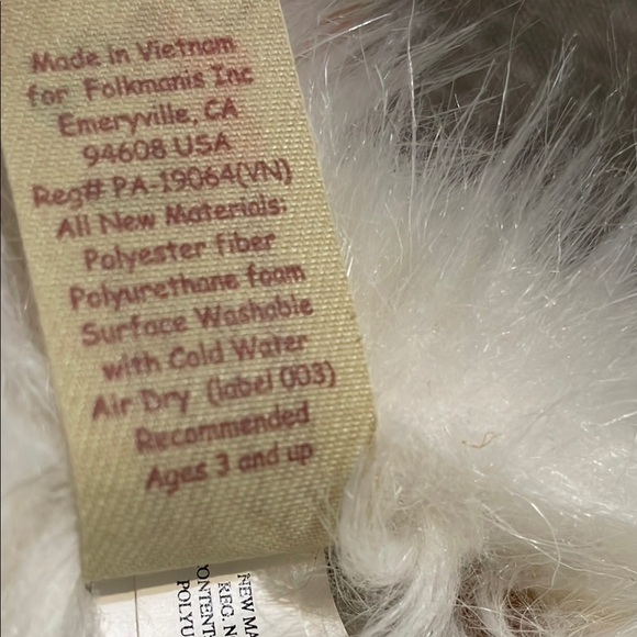 Puppet Folkmanis Red Fox Hand Puppet, Rust brown and white stuffed animal - Picture 4 of 12